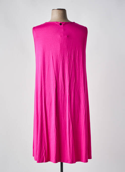 Robe mi-longue rose MALOKA femme