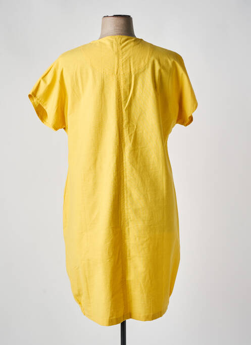 Robe courte jaune CISO femme