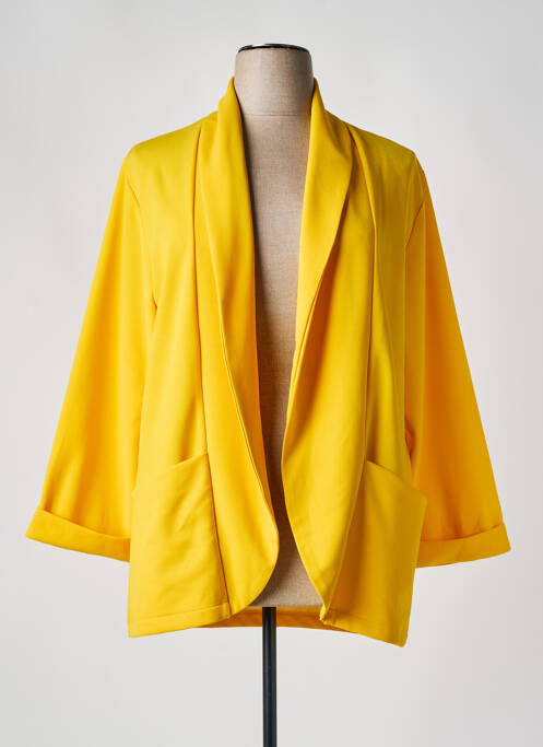 Blazer jaune POMME ROUGE pour femme