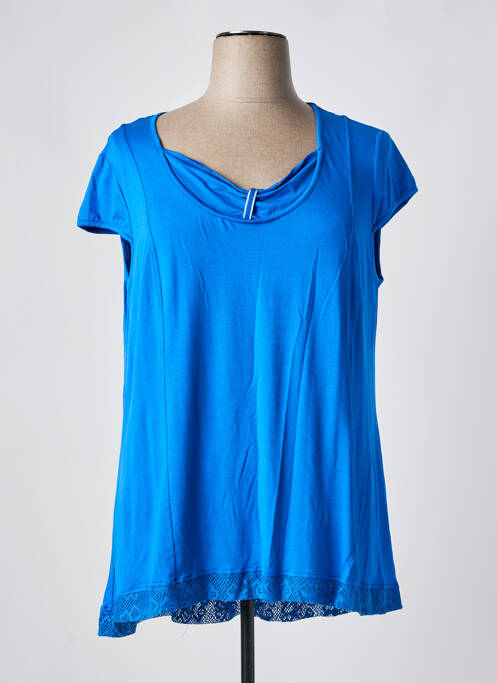 Top bleu MALOKA pour femme
