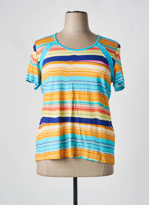 Top bleu IMPULSION pour femme