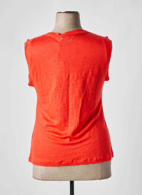 Top orange MALOKA femme