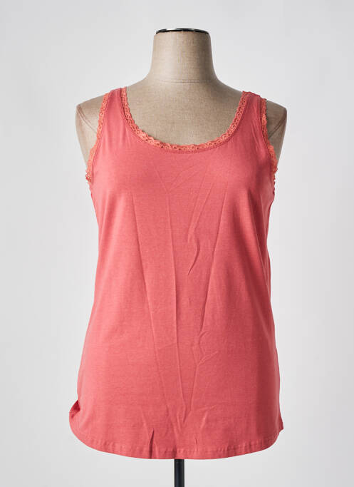 Top rose CISO pour femme