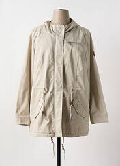 Parka beige ONLY CARMAKOMA pour femme seconde vue