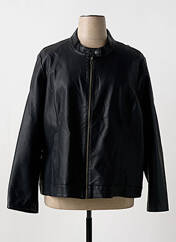 Veste simili cuir noir ONLY CARMAKOMA pour femme seconde vue