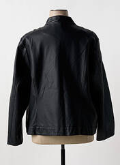 Veste simili cuir noir ONLY CARMAKOMA pour femme seconde vue