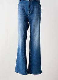 Jean coupe flare stretch taille normale bleu ONLY CARMAKOMA femme