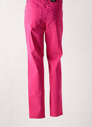 Pantalon droit stretch rose STARK femme