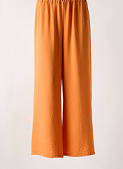 Pantalon large orange QUATRE VINGT JOURS pour femme seconde vue