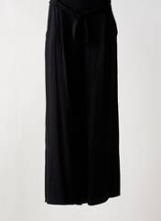 Pantalon large noir COULEURS DU TEMPS pour femme seconde vue