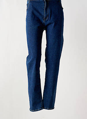 Jeans coupe slim tissage brut taille normale bleu G-SMACK femme