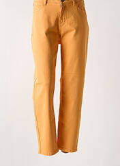 Jeans coupe droite jaune CISO pour femme seconde vue