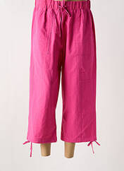 Pantacourt rose ZHENZI pour femme seconde vue