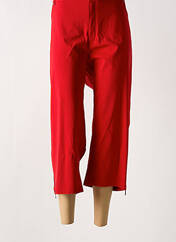 Pantacourt rouge CISO pour femme seconde vue