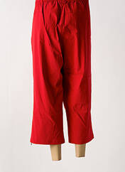 Pantacourt rouge CISO pour femme seconde vue