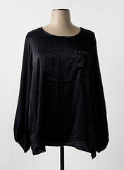 Blouse noir POMME ROUGE pour femme seconde vue