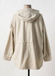 Parka beige ONLY CARMAKOMA pour femme seconde vue
