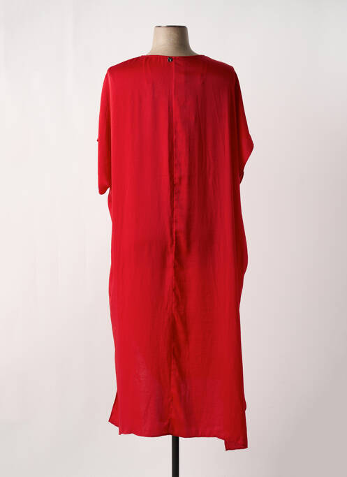 Robe mi-longue rouge MAT. femme