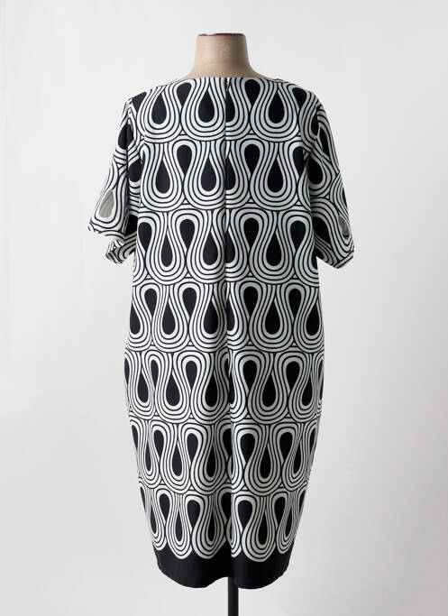 Robe mi-longue noir GRIFFON femme