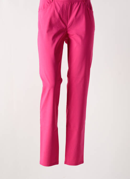 Pantalon droit rose STARK pour femme