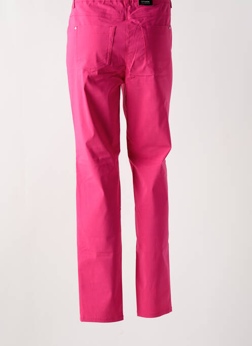 Pantalon droit rose STARK femme