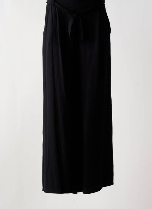 Pantalon large noir COULEURS DU TEMPS pour femme