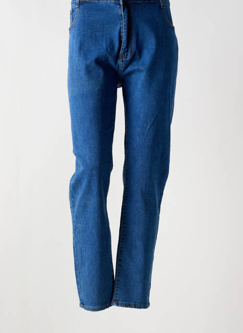 Jeans coupe droite bleu G-SMACK pour femme