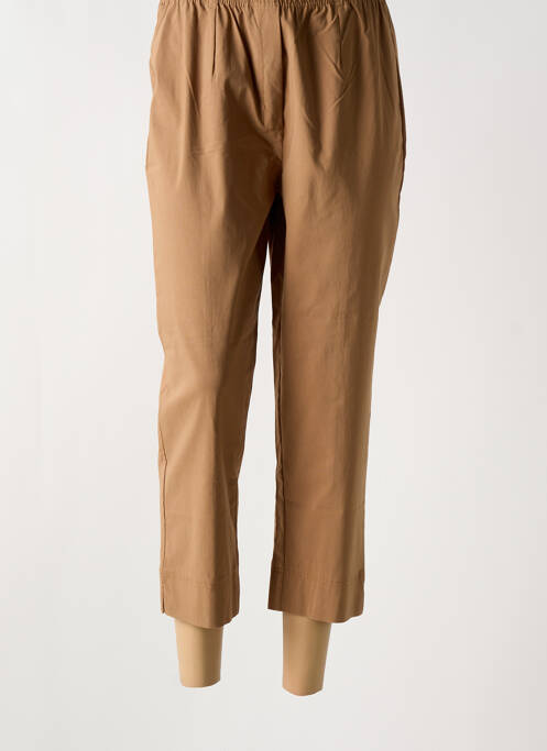 Pantalon 7/8 marron OLIVER JUNG pour femme