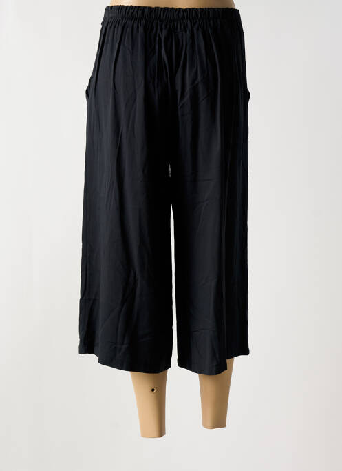 Pantacourt noir COULEURS DU TEMPS femme