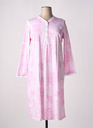 Chemise de nuit rose RINGELLA pour femme