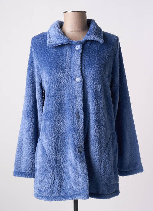 Robe de chambre bleu VANIA pour femme