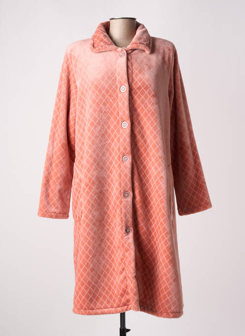 Robe de chambre orange VANIA pour femme