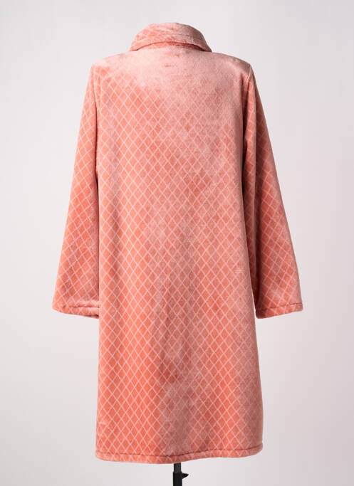 Robe de chambre orange VANIA pour femme