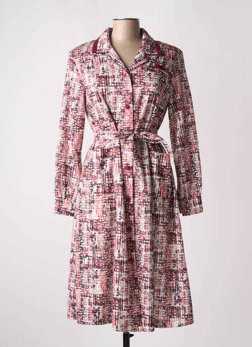 Robe mi-longue rouge VALMODE pour femme