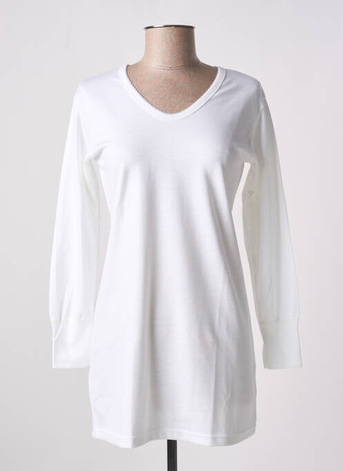 T-shirt blanc ARMOR LUX pour femme