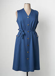 Robe mi-longue bleu JSW PARIS pour femme seconde vue