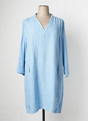 Robe mi-longue bleu SIGNE NATURE pour femme seconde vue