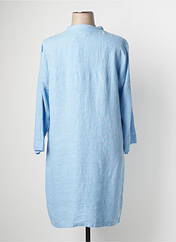 Robe mi-longue bleu SIGNE NATURE pour femme seconde vue