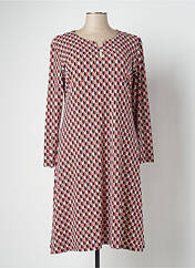 Robe mi-longue rouge GEVANA pour femme seconde vue