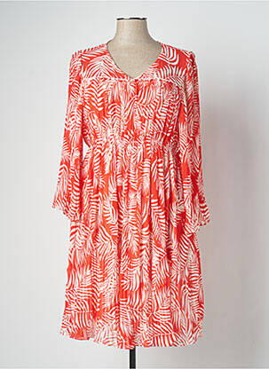 Robe mi-longue rouge MOLLY BRACKEN pour femme