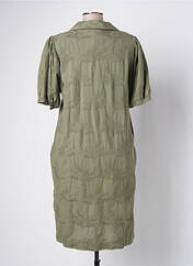 Robe mi-longue vert LA FEE MARABOUTEE pour femme seconde vue