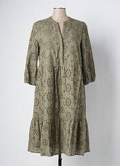 Robe mi-longue vert OLSEN pour femme seconde vue