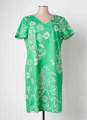Robe mi-longue vert SIGNE NATURE pour femme seconde vue