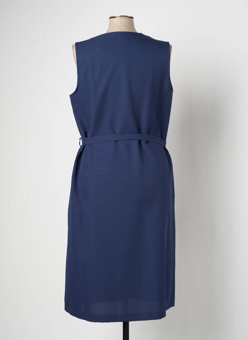 Robe mi-longue sans manche sans manche bleu VALMODE femme