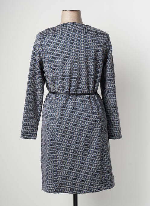Robe mi-longue bleu DIANE LAURY pour femme