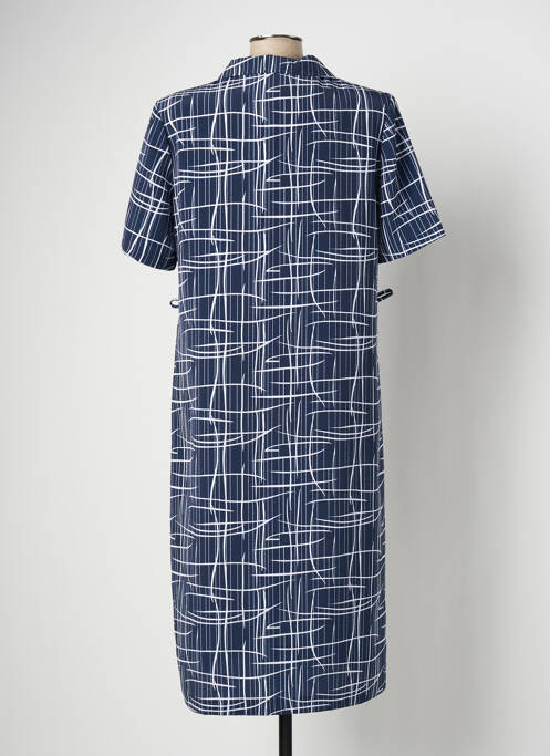 Robe mi-longue bleu VALMODE pour femme