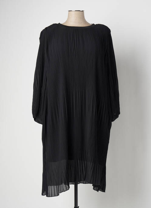 Robe mi-longue noir CISO pour femme