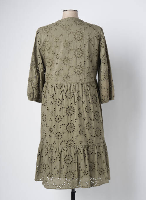 Robe mi-longue vert OLSEN pour femme