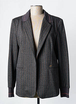 Blazer poches gris ANDAMIO femme