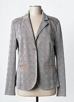 Blazer fausses poches gris SIGNE NATURE femme